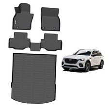  Floor Mats & Cargo Liner Set for 2025 Mazda CX-70 12) For CX-70 2025 Full Set