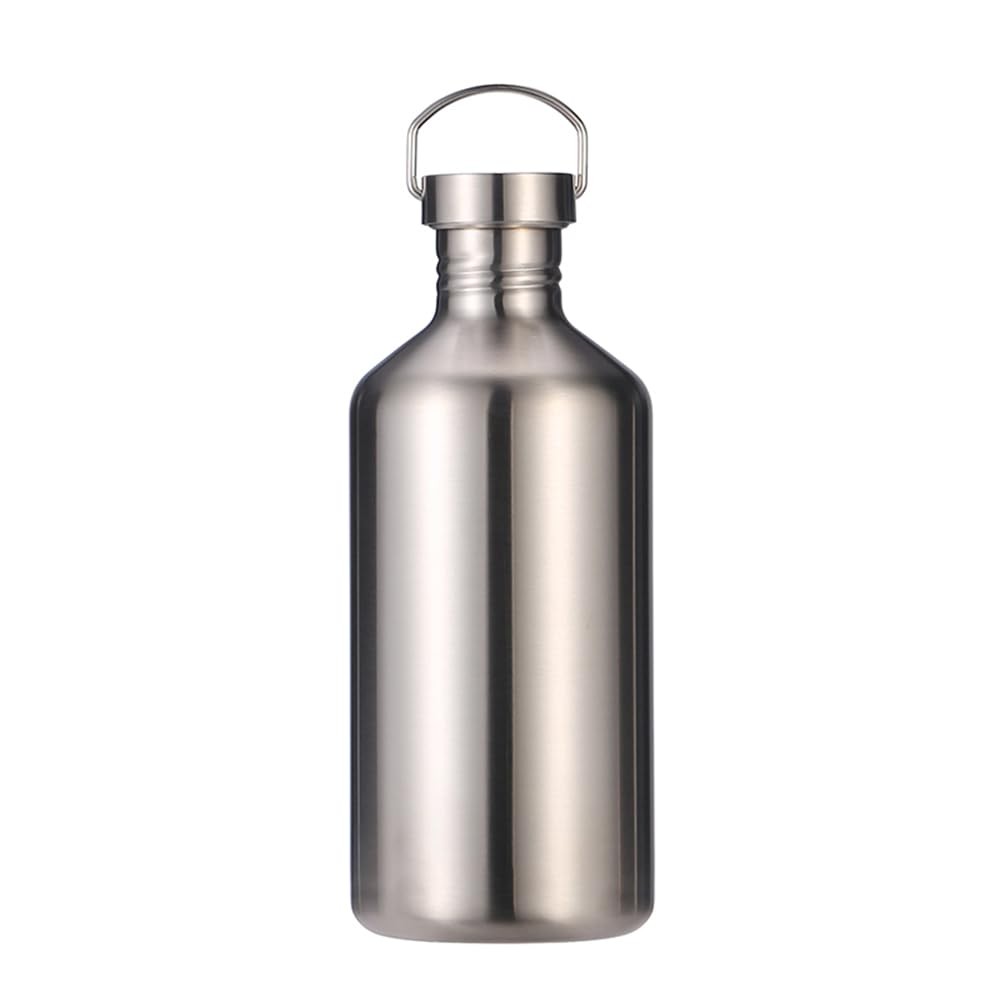 CDJ 68oz Single Wall Stainless Steel Leak Proof Sports Water