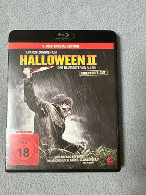Bluray (  Halloween 2 )  Directors Cut 2-Disc Special Edition FSK 18 -Rob Zombie