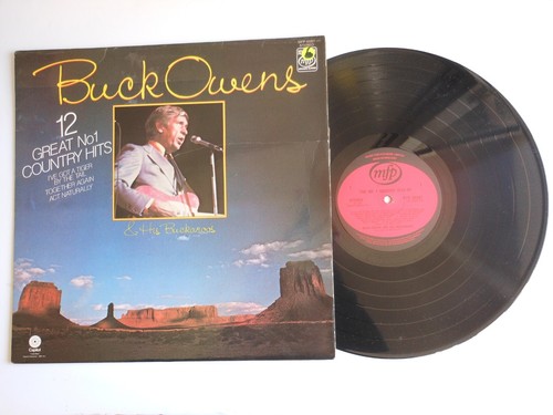 Buck Owens And His Buckaroos: 12 Great No.1 Country Hits Vinyl LP MFP 5037 - Picture 4 of 10