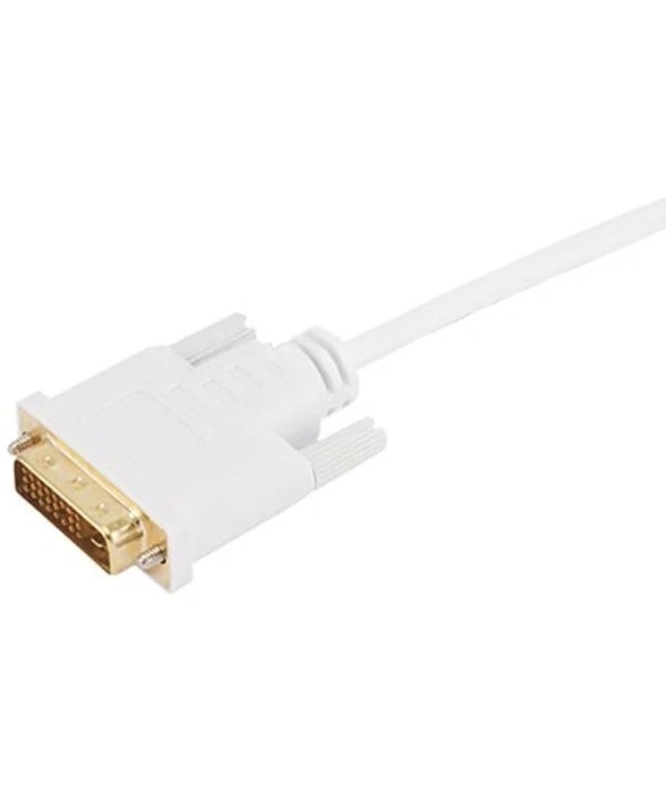 10FT Mini DisplayPort DP Male to DVI Male Cable Mac Monitor 32AWG Gold Plated - Image 2 of 2