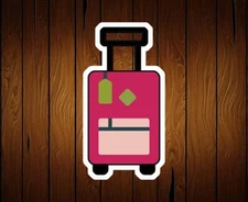 Travel Luggage Suitcase Cookie Cutter - 3D Printed Food Safe PLA Plastic