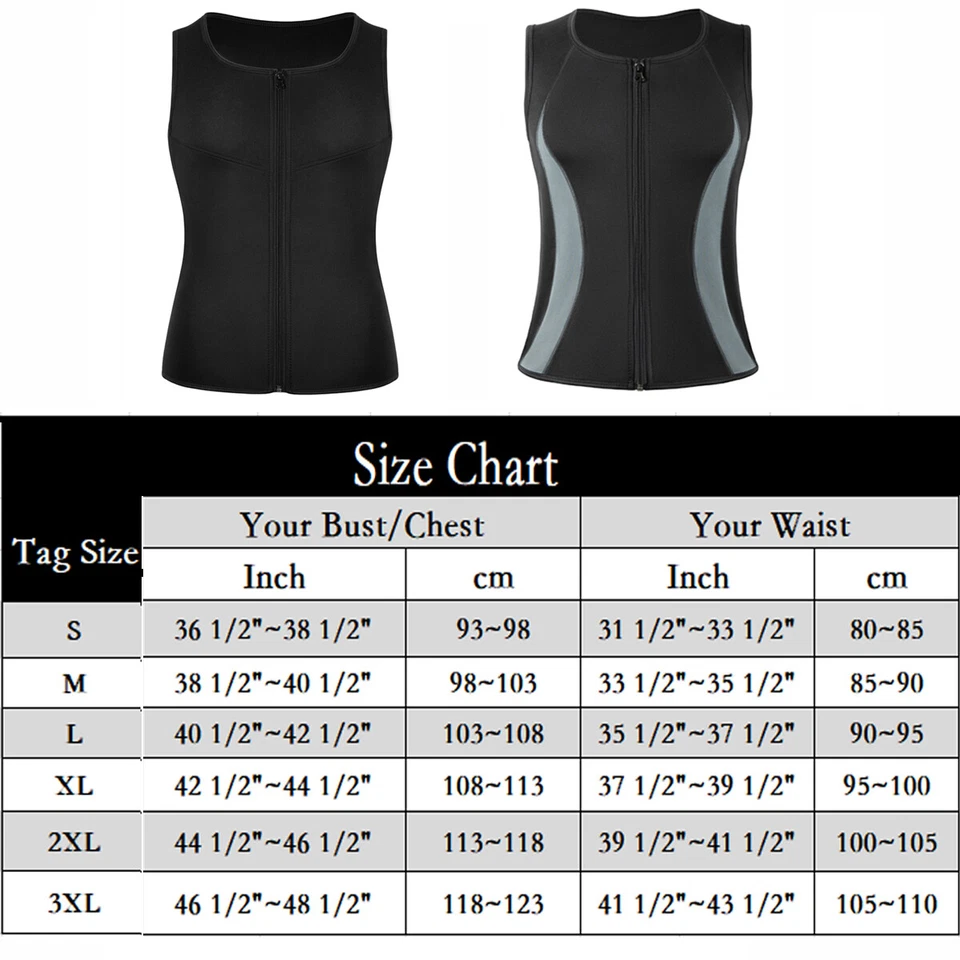 Hombres Neopreno Sauna Térmico Sudor Modelador de Cuerpo Entrenador de Cintura Quemador de Grasa Corsé Chaleco Foto 2 de 4