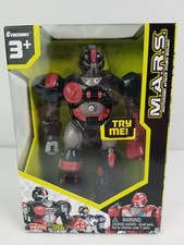 M.A.R.S. Motorized Attack Robo Squad Cybotronix XSS Walking Light Up Robot 7"