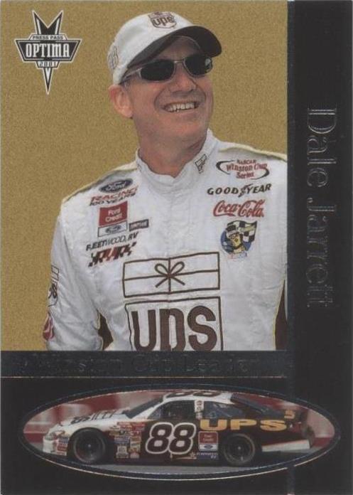 2001 Press Pass Optima - Dale Jarrett #44 - 1 of 1