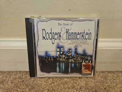 The Best of Rodgers &  Hammerstein by 101 Strings (Orchestra) (CD, May-1996,...
