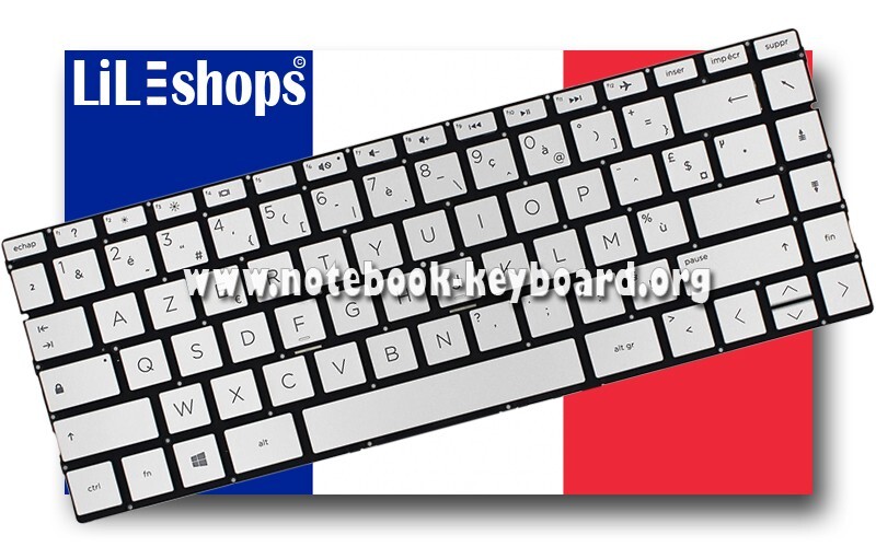 Clavier AZERTY Original Pour HP Pavilion X360 14-ba000nf/001nf/003nf - Neuf D'origine