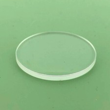 Mineral Watch Glass Round crystal 1.5mm Thick Flat top and bottom 16mm to 40m