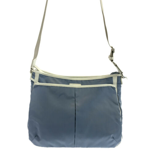 Isaac Shoulder Bag Ladies Y's SACCS Blue - Picture 1 of 4