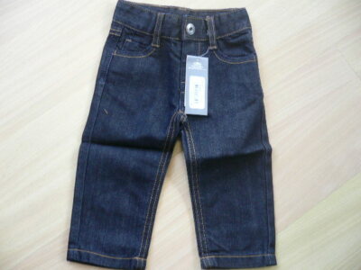3 POMMES JUNGEN JEANS blau  Gr.12M/80, 2A/92