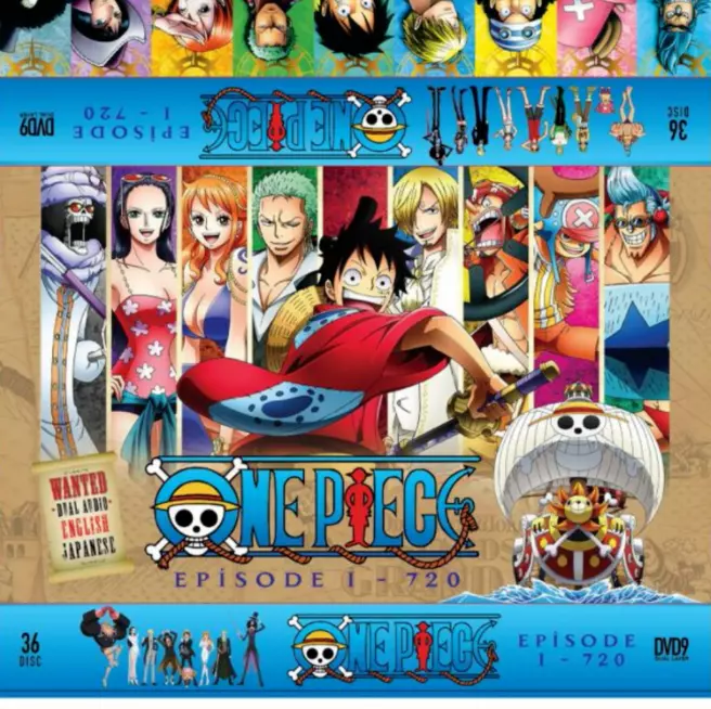 One Piece DVD Collection English Dubbed Complete TV Series -  Ireland