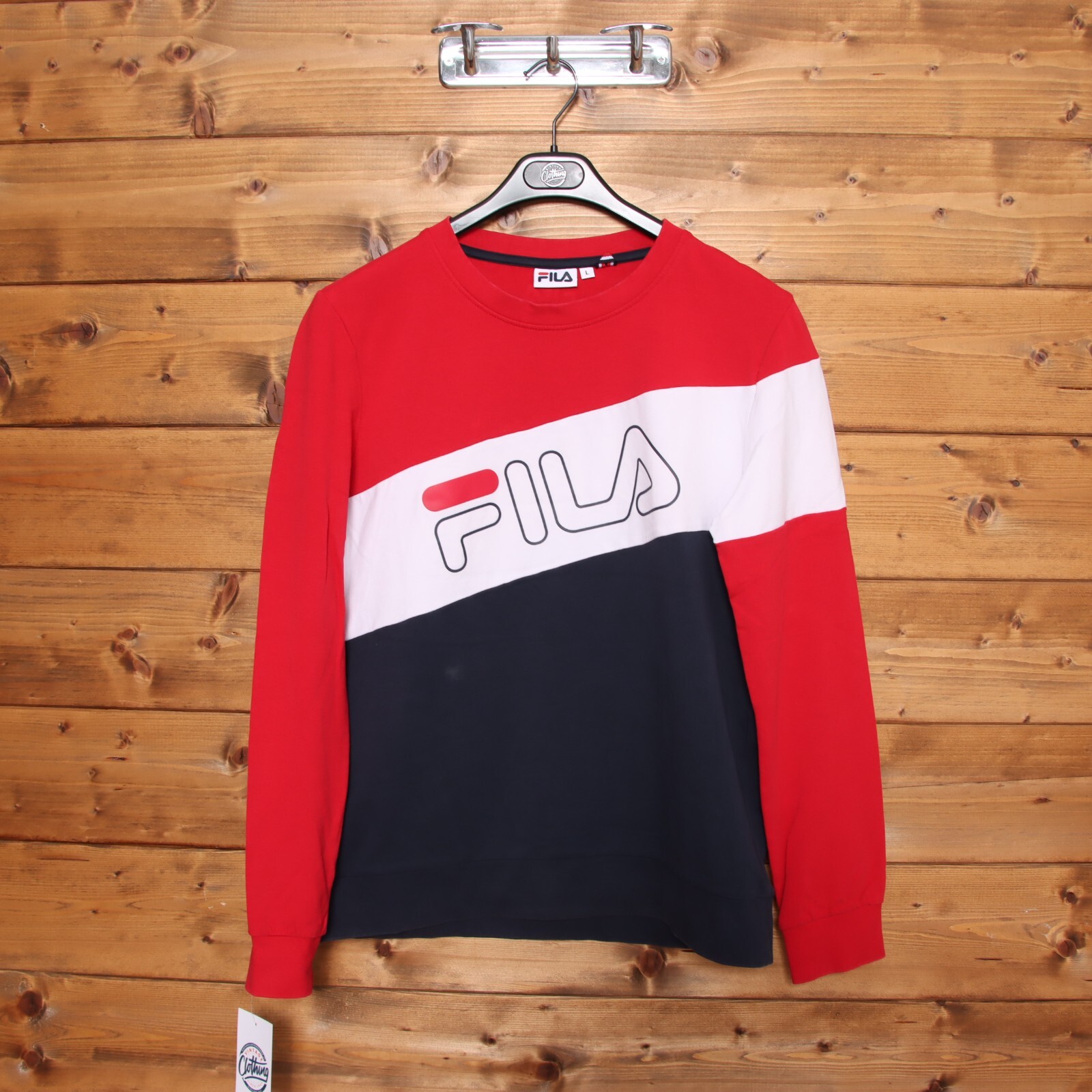 Maglia lunghe maniche FILA Usatoge Vintageay1950) (Cod.EB T Langladesh