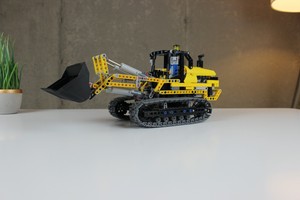 lego technic motorized excavator