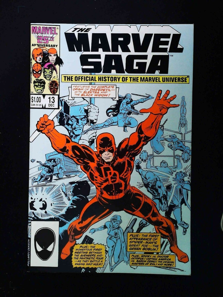 Marvel Saga #13 Marvel Comics 1986 Nm- | eBay