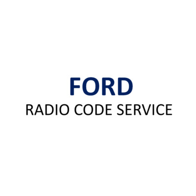 FORD RADIO CODE DECODE SERVICE 6000CD 4000 RDS 4500RDS 6006CDC & SONY STEREO
