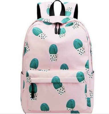 pink cactus backpack