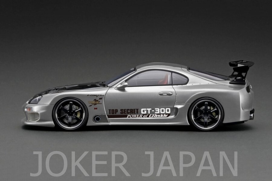 ミニカー ignition model TOP SECRET GT300 Supra Preorder] Ignition Model 1:18 TOP SECRET GT300 Supra (A80