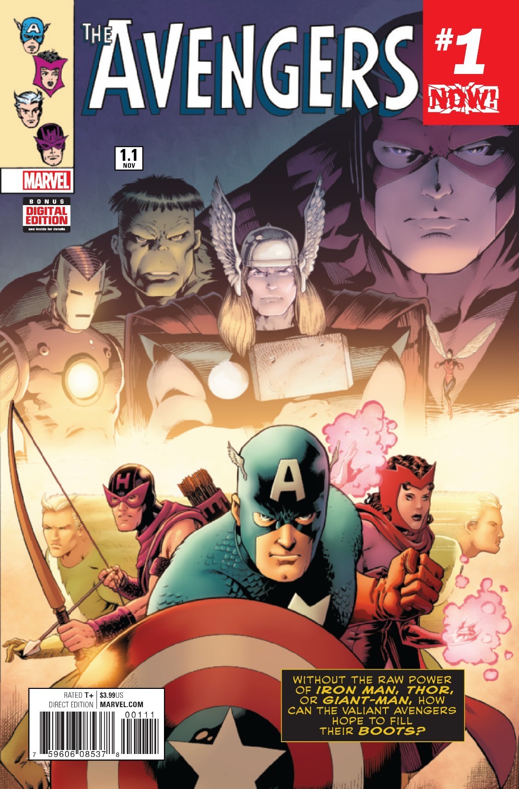 Avengers #1.1 Marvel Now New/Unread Marvel Comics 2016
