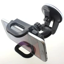 For Galaxy A13/A14/A15 Windshield Car Mount Holder Glass Cradle Swivel