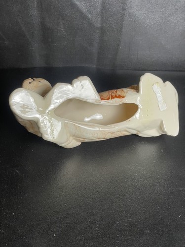 VTG Ceramic Dog Stylized Basset Hound 1975 USA Duncan Productions Lounging Puppy - Picture 7 of 13