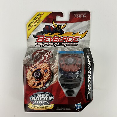 Hasbro Beyblade Shogun Steel BeyBattle Tops SS-27 Gladiator Bahamoote SP230GF US