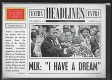 2012 Panini Golden Age #6 Martin Luther King Jr. I Have A Dream