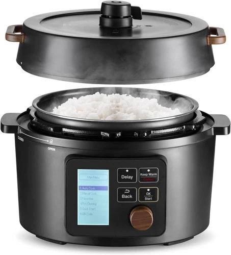 IRIS USA Pressure Rice Cooker Japanese 3 Qt. and 8-in-1 Electric Pressure.......