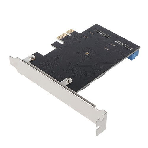 2 Port 19Pin USB 3.0 Card PCI-e to Internal 20Pin Male Ports PCI Adapter Express - Picture 7 of 9