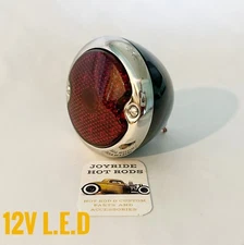 1933-36 Ford Tail Light - LED with STOCK GLASS LENS - R/H- LED, LED!