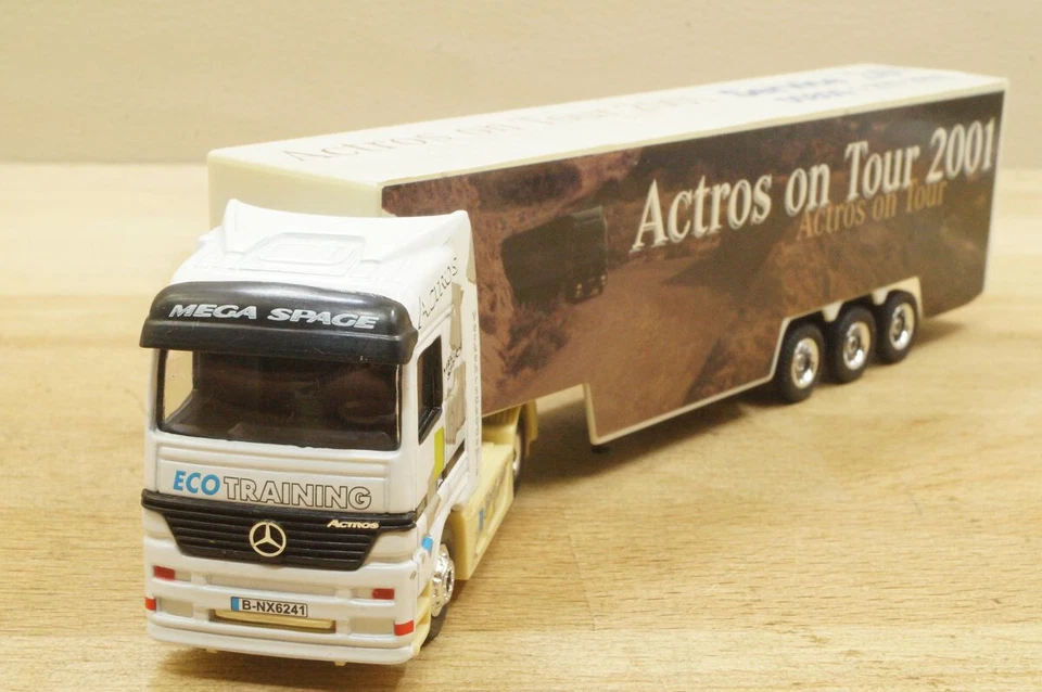 Modello Promozionale Mercedes Actros Sattel 1:87 "Actros On Tour 2001" Senza OVP - Immagine 4 di 4