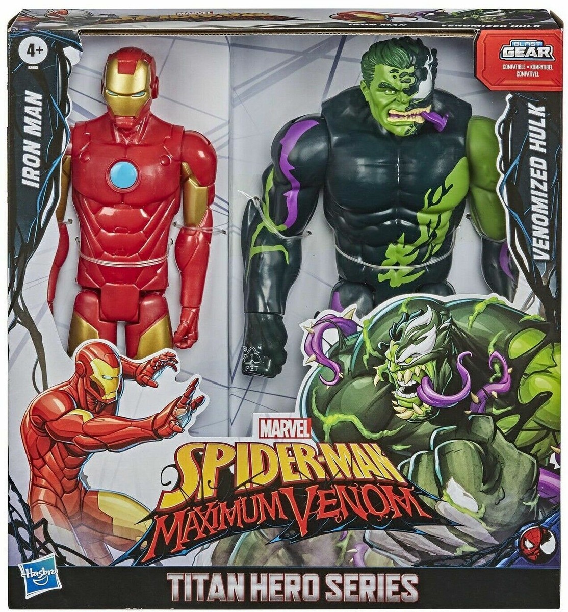 IRON MAN + VENOMIZED HULK ( 12