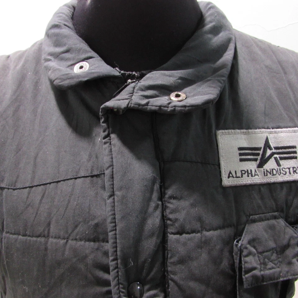 Alpha Midweight Men’s Quilted Jacket Chest 40/42 UK M REF M14856] - Image 2 of 4