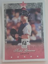 Todd Greene 1997 Donruss Elite #84 Anaheim Angels