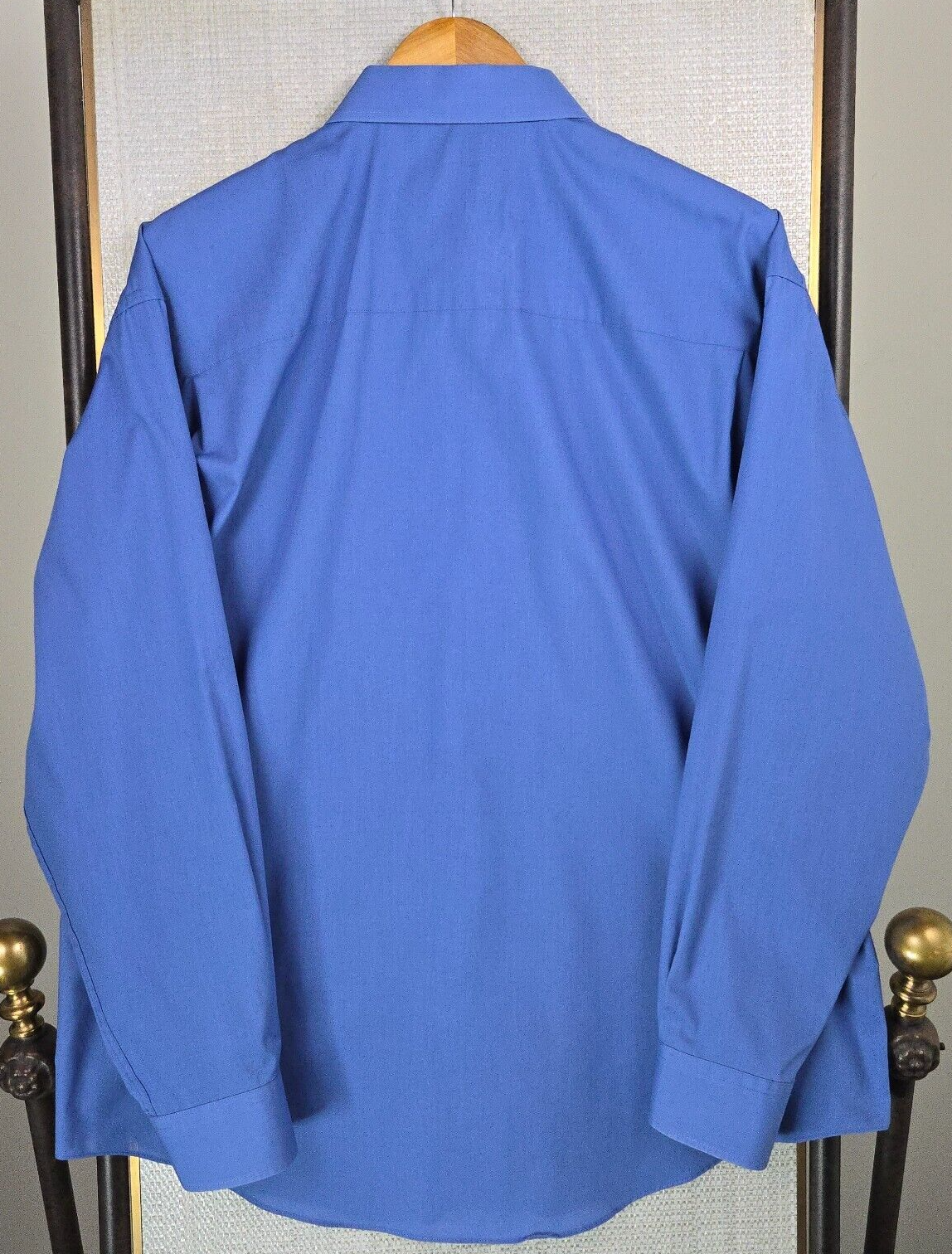 Camicia leggera vintage YVES SAINT LAURENT YSL uomo taglia 17 34 35 cotone poliestere XL