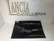 Lancia Beta Brochure Second Series