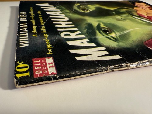 DELL 10 CENT Dell Book 11 MARIHUANA by WILLIAM IRISH 1951 Dell Publishing - Imagen 3 de 5