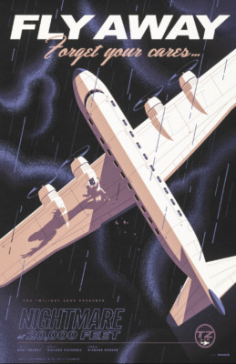 Twilight Zone Nightmare at 20000 feet Tv Show Alternative Poster