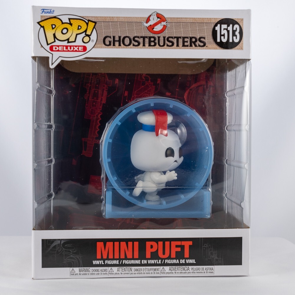 Funko POP! Deluxe Ghostbusters: Frozen Empire – Mini Puft Im Hamsterrad, Ca. 9,5 Cm Vinyl-Figur