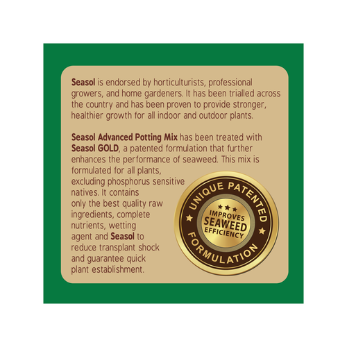Seasol 25L Advanced Potting Mix AU Professional Gardening Season Soil