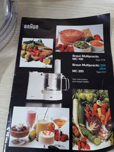 Braun Multipractic MC 100 Compact Food Processor Kitchen Set - Picture 5 of 14