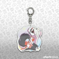 Brand New Sealed Official Helluva Boss Loona Valentines 2025 Acrylic Keychain