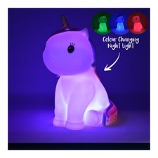 UNICORN LIGHT Colour Changing MOOD LIGHT Night Lamp Nocturnal Animals