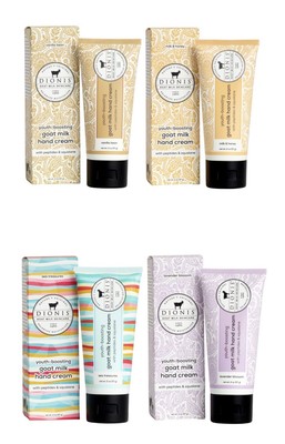 Dionis Goat Milk Youth Boosting Hand Cream Gift Set, 2 Pk/Choose Your Fragrance