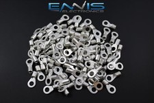10-12 GAUGE 25 PK UNINSULATED/NON INSULATED RING 10 TERMINAL CONNECTOR URY10
