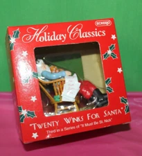 Eckerd Holiday Classics Twenty Winks For Santa 3rd It Must Be St. Nick Ornament