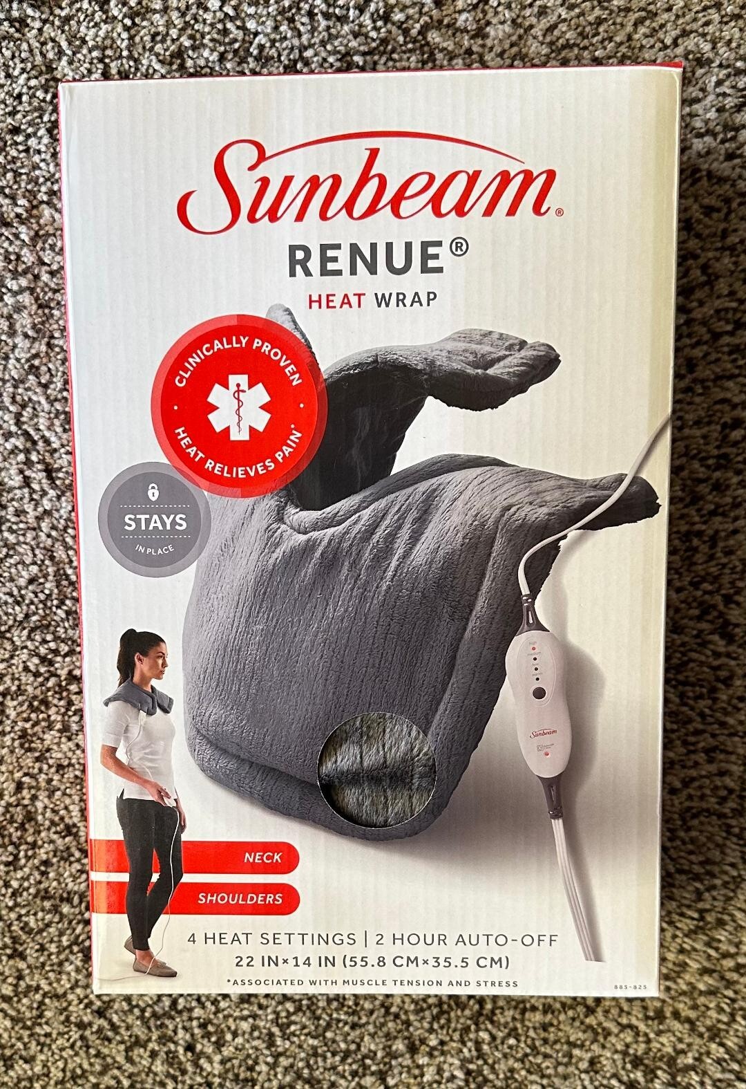 Sunbeam RENUE Heat Wrap eBay