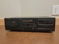 Pioneer CT-W4000 SR Stereo Cassette Deck Player Recorder . Pre-owned
