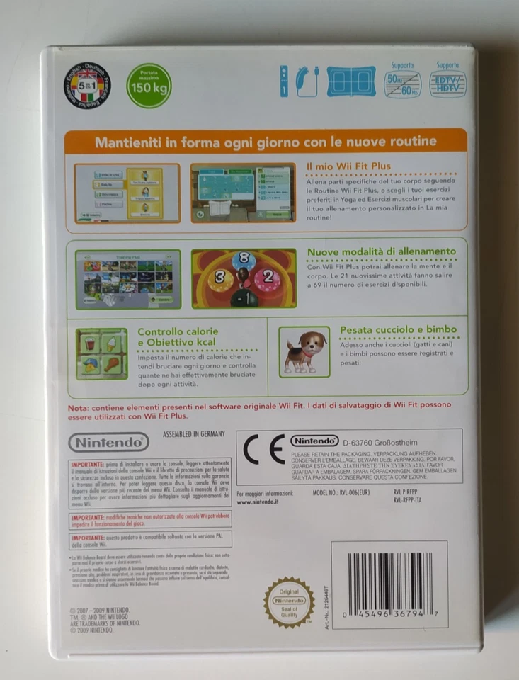 Wii FIT PLUS - Italiano - Immagine 2 di 3