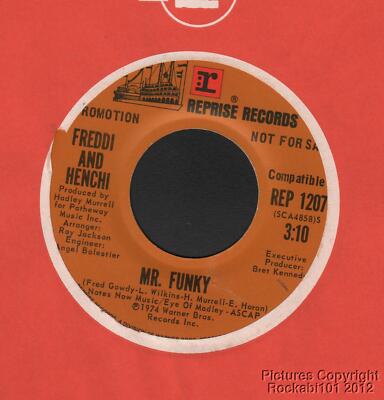 (Hear) 1974 Freddi and Henchi Funk M- DJ 45 (Mr Funky)