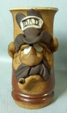 Artisan Studio Father’s Day Art Pottery Dad Funny Face Jug Beerstein
